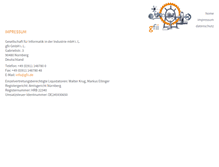 Tablet Screenshot of gfii.de